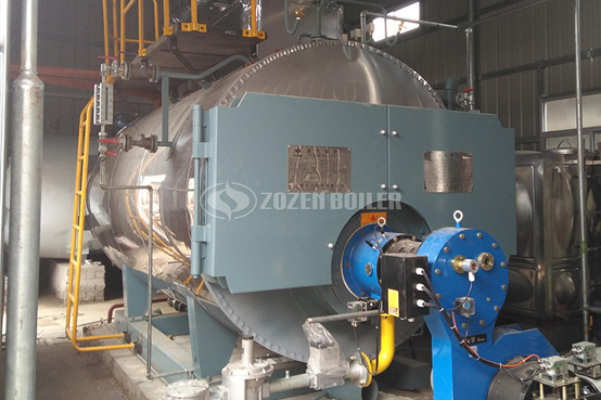 1.4MW WNS系列燃氣熱水鍋爐項目